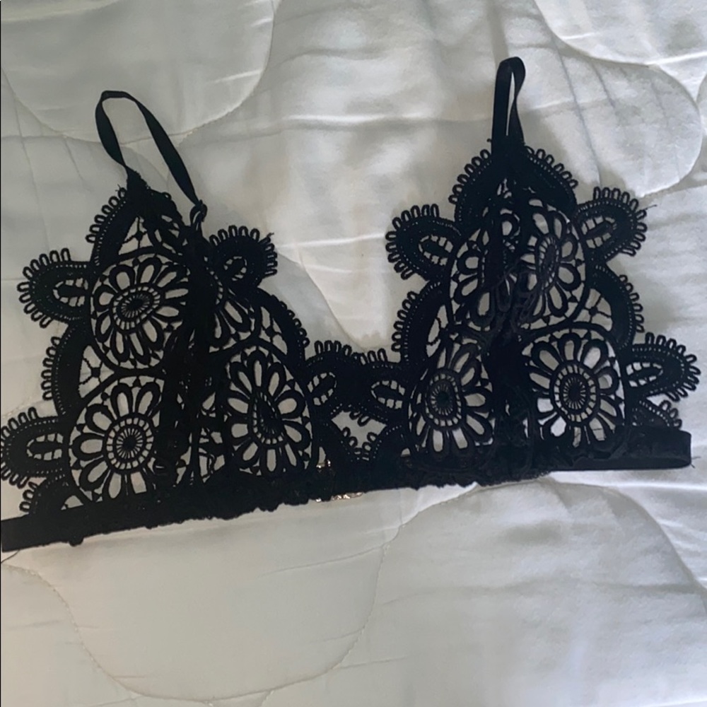 Lace bra -bought at LF